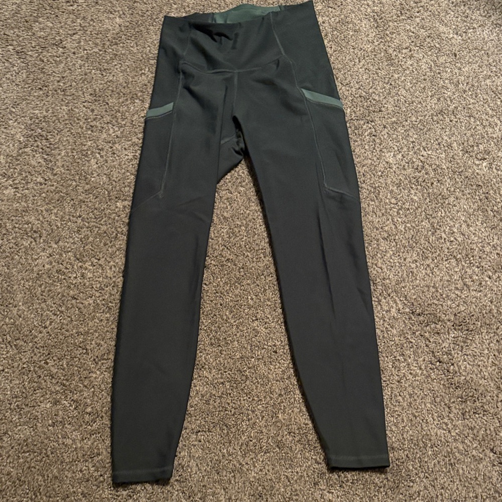 Green High-Waisted Leggings